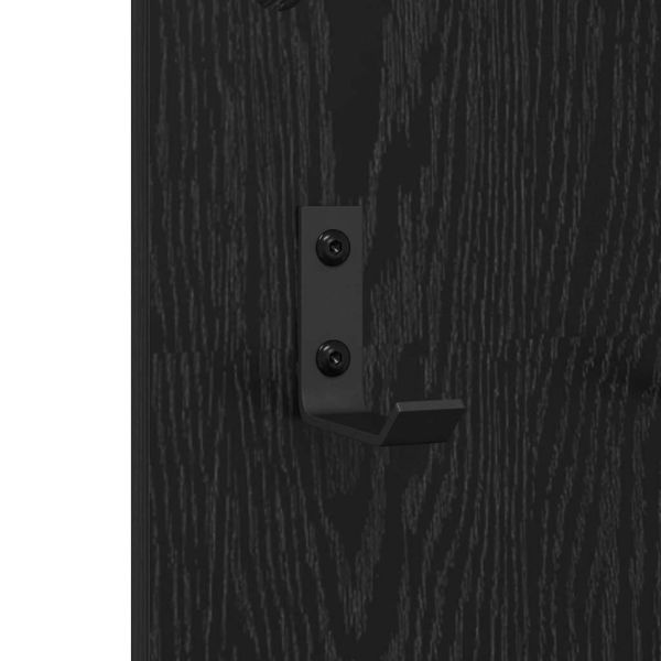 Стенен закачалка за палта Черния дъб 96 x 1,5 x 90 см