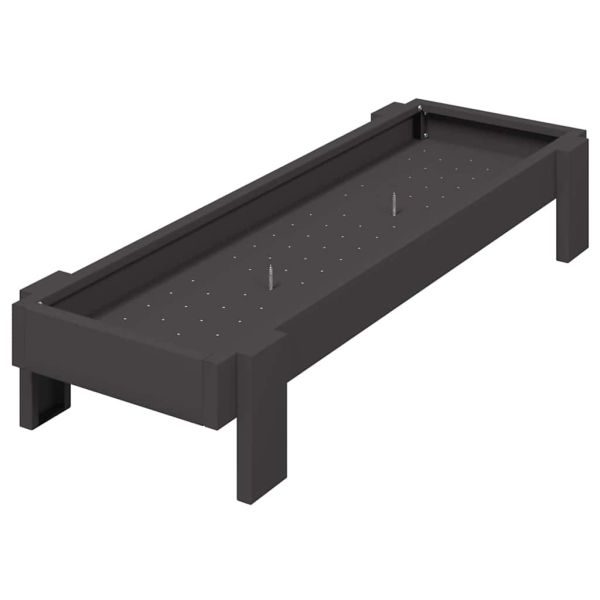 Хранилка за пилета Черно 80 x 28 x 13.5 см