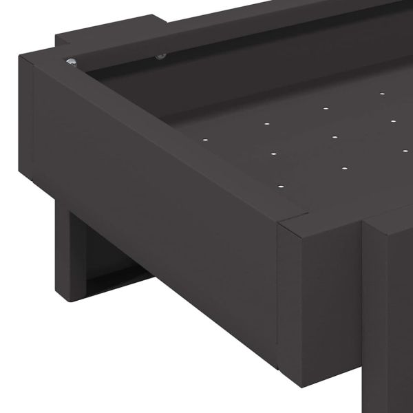 Хранилка за пилета Черно 80 x 28 x 13.5 см