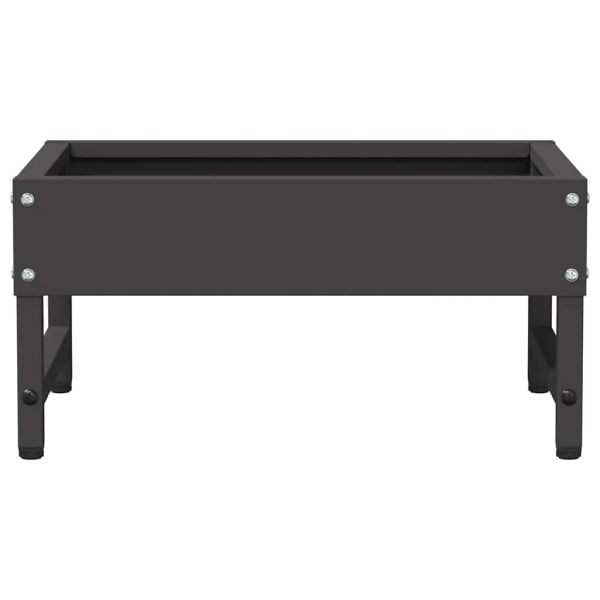 Хранилка за птици Черно 80 x 28 x 13.5 см