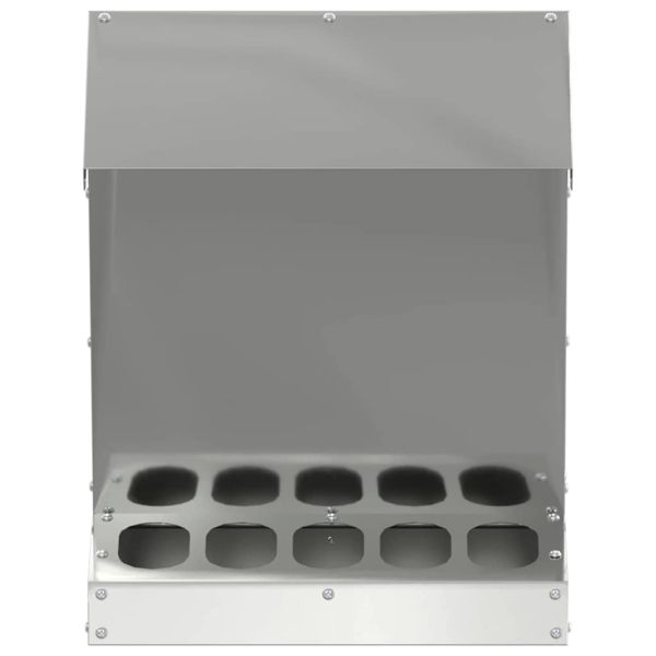 Кокошарник Сребрист 30 x 30 x 39 см Галванизирана стомана