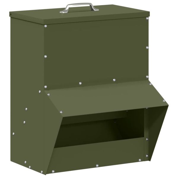 Кокошарник Маслинено зелено 20 x 25 x 35 см