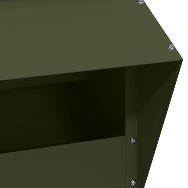 Кокошарник Маслинено зелено 20 x 25 x 35 см