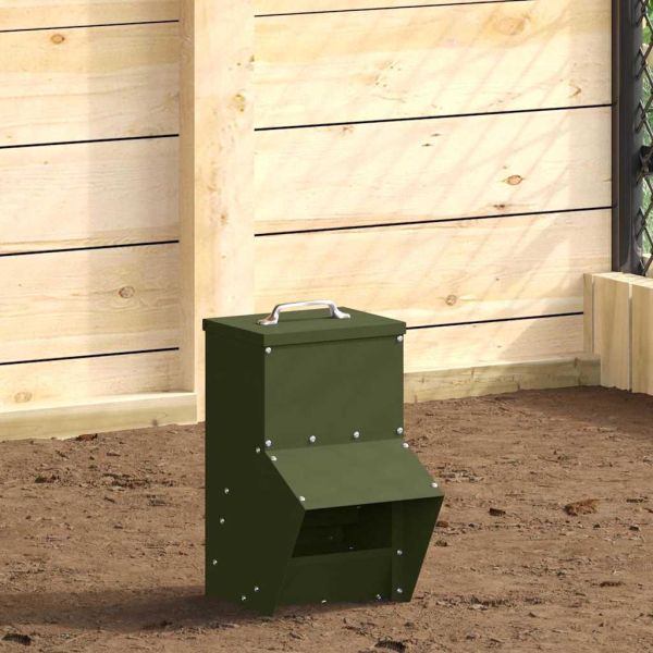 Кокошарник Маслинено зелено 20 x 25 x 35 см
