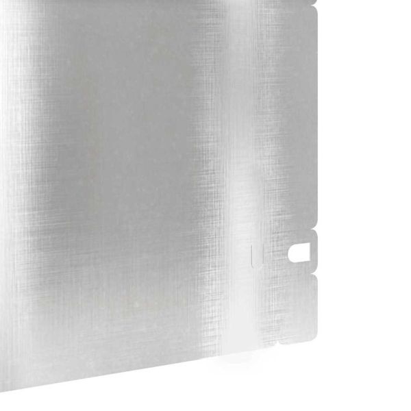 Ограничители за тревни площи 10 pcs Сребрист 103 x 0,05 x 22 см