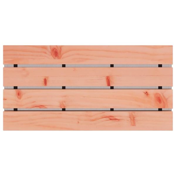 Градинска пейка Сребрист 80 x 40 x 43 см Неръждаема стомана