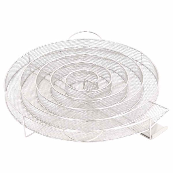 Димогенератор за студено опушване, кръгъл, 33,5 см, инокс