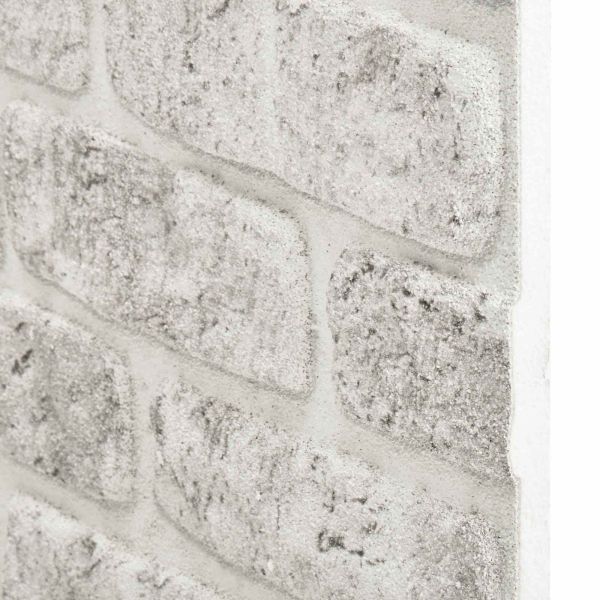 Стенни панели 10 pcs Светлосиво 100 x 50 cm EPS пяна
