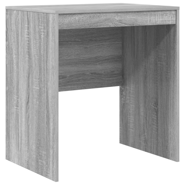 Бюро с чекмедже с рафт със съхранение 2 pcs Сив Сонома
