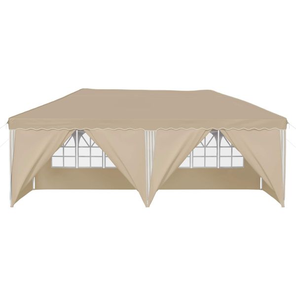 Поп-ъп парти палатка 575 x 288 x 245 см Кремаво