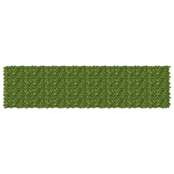 Завеса за балкон с листа Зелен и жълт 400 x 100 cm