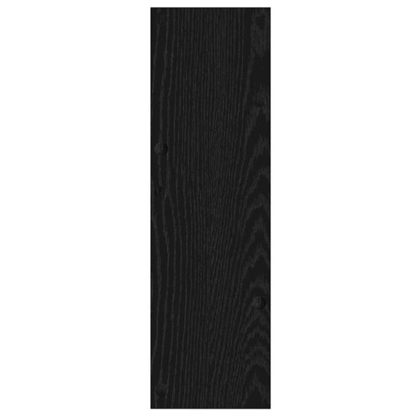 Шкаф за обувки 2 pcs Черния дъб 60 x 18 x 60 см Инженерно дърво