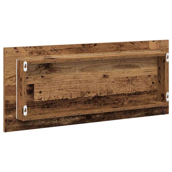 Огледало Старо дърво 90 x 8,5 x 37 см Инженерно дърво
