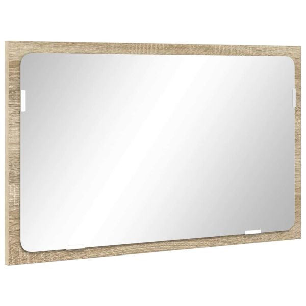 Комплект мебели за баня с чекмедже Сонома дъб Инженерно дърво