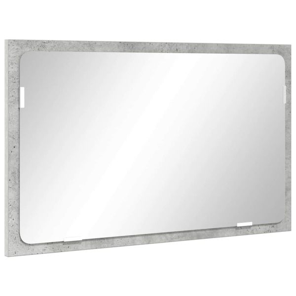 Комплект мебели за баня Циментено сиво 60 x 38,3 x 45 см