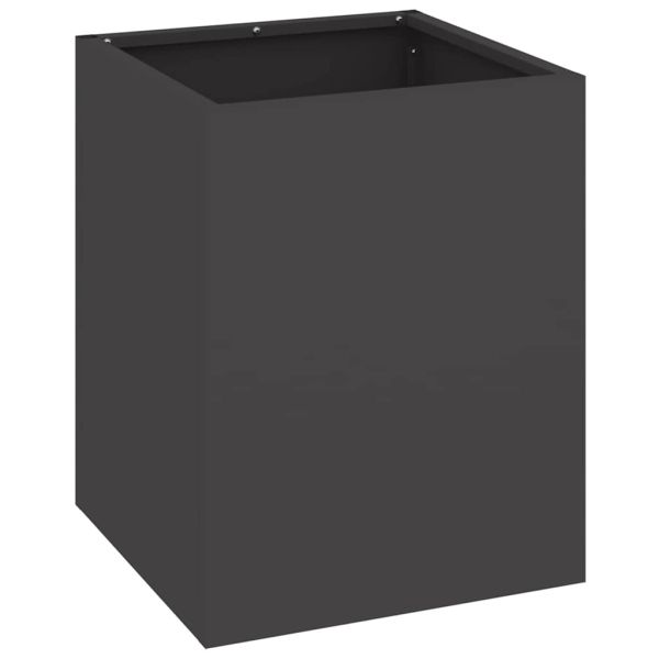 Градинска саксия Черно 32 x 32 x 40 см