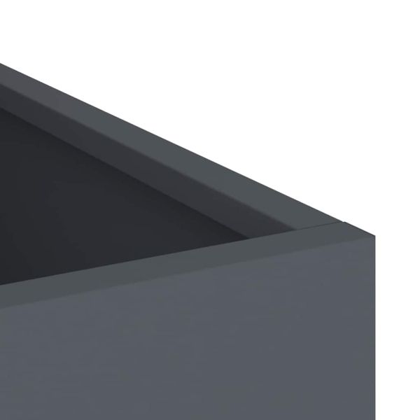 Градинска саксия Антрацит 32 x 32 x 40 см