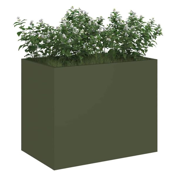 Градинска саксия Маслиненозелен 50 x 32 x 40 см