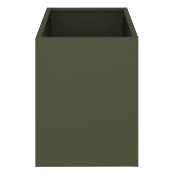 Градинска саксия Маслиненозелен 50 x 32 x 40 см