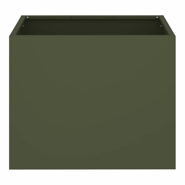 Градинска саксия Маслиненозелен 50 x 32 x 40 см