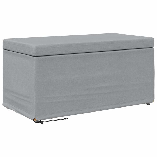 Стук Светлосиво 81 x 41 x 40 cm Текстил и конструирано дърво