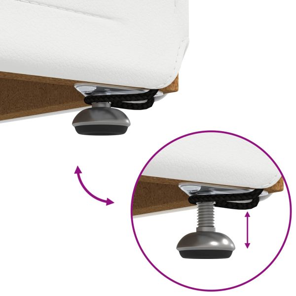 Стук Бяло 101 x 41 x 40 см Искусствена и инженерна дървесина