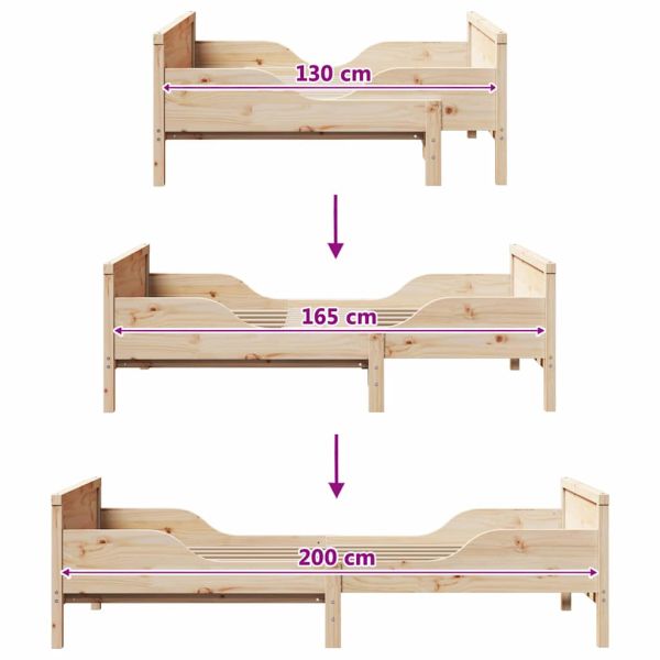 Рамка за легло с таблото Кафяво 80 x 200 cm Инженерно дърво