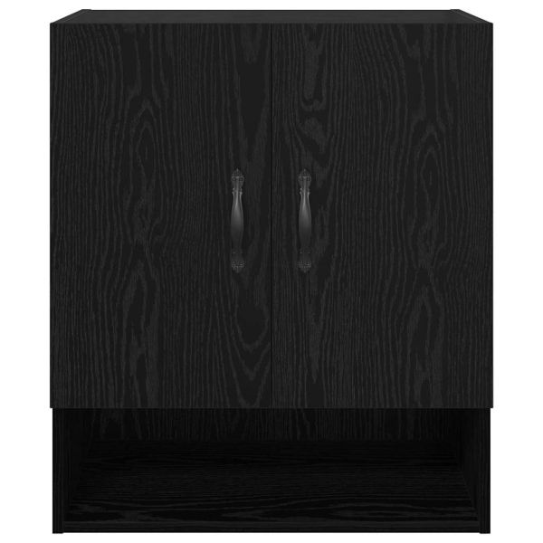 Стенно шкафче Черния дъб 60 x 31 x 70 см Инженерно дърво