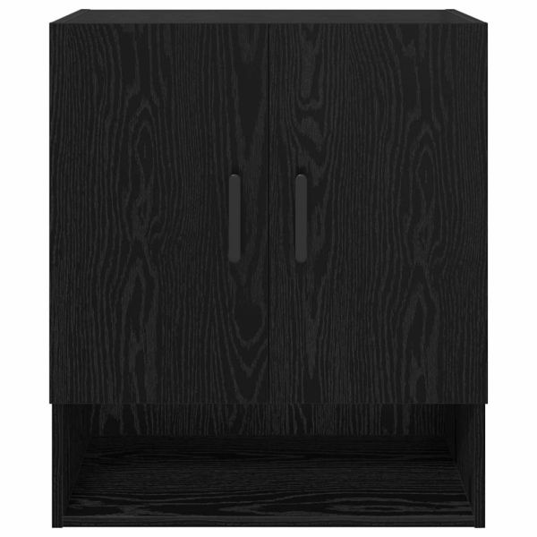 Стенно шкафче Черния дъб 60 x 31 x 70 см Инженерно дърво
