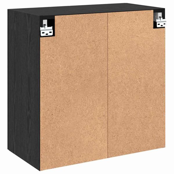 Стенно шкафче Черния дъб 60 x 31 x 60 см Инженерно дърво