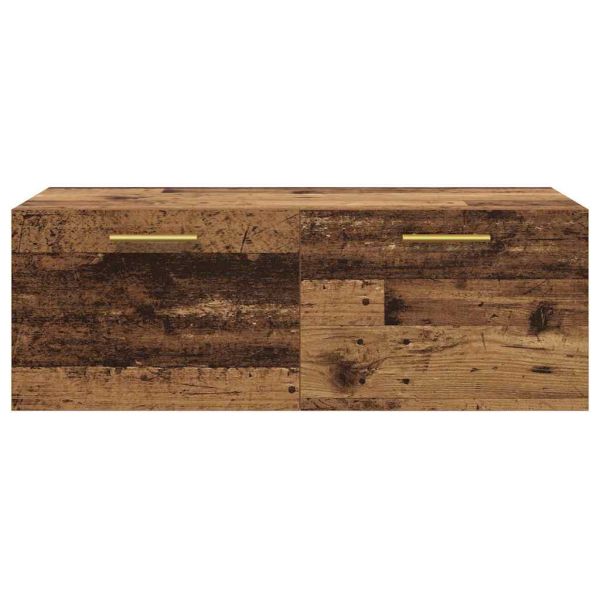Стенен шкаф Старо дърво 100 x 36.5 x 35 cm Инженерно дърво