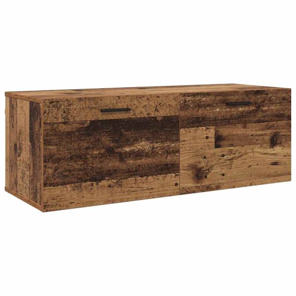 Стенно шкафче Старо дърво 100 x 36,5 x 35 cm Инженерно дърво