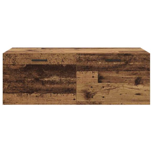 Стенно шкафче Старо дърво 100 x 36,5 x 35 cm Инженерно дърво