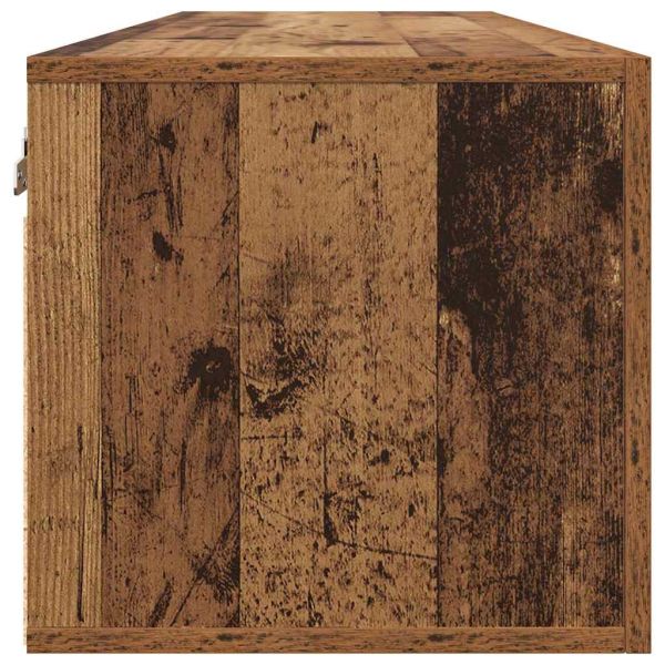 Стенно шкафче Старо дърво 100 x 36,5 x 35 cm Инженерно дърво