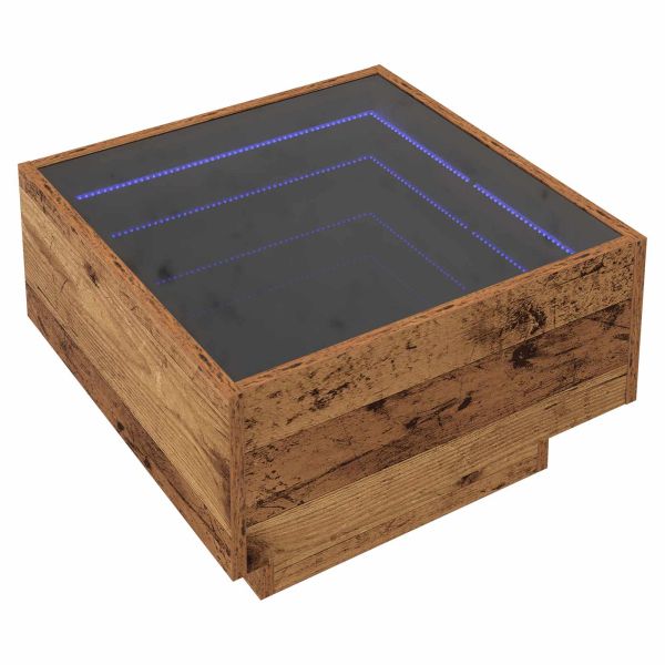 Масичка за кафе Старо дърво 50 x 50 x 30 см Инженерно дърво