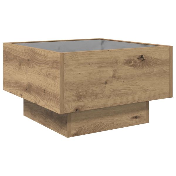 Масичка за кафе дъб артизан 50 x 50 x 30 см Инженерно дърво