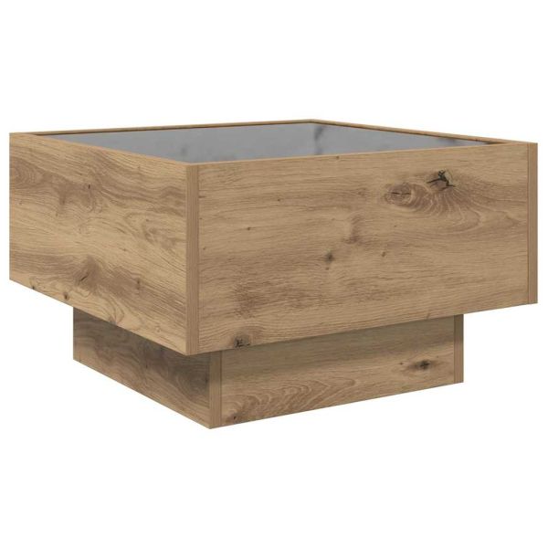 Масичка за кафе дъб артизан 50 x 50 x 30 см Инженерно дърво
