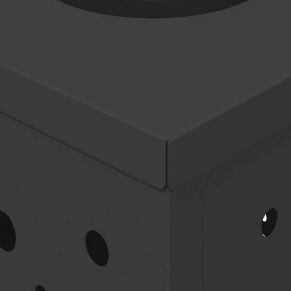 Соларна LED светлина за пътека 2 pcs Черно