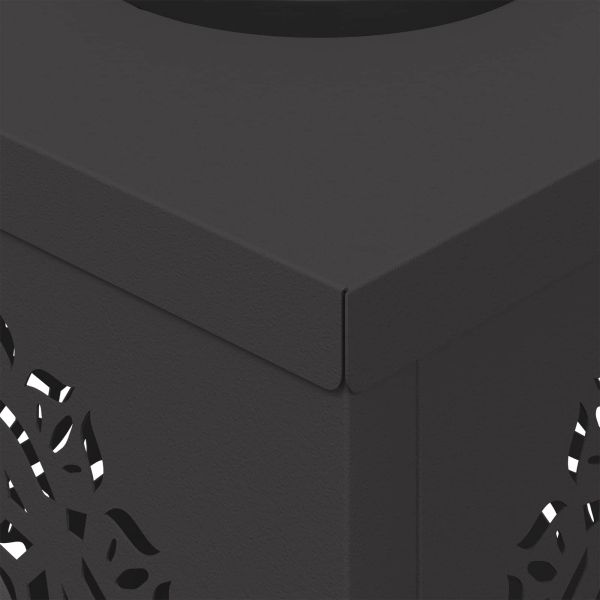 Соларна LED светлина за пътека 2 pcs Черно