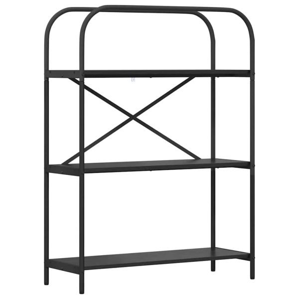 Рафт за книги Черния дъб 80 x 30 x 109 см Инженерно дърво