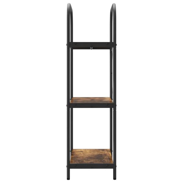 Рафт за книги Димян дъб 60 x 30 x 109 см Инженерно дърво