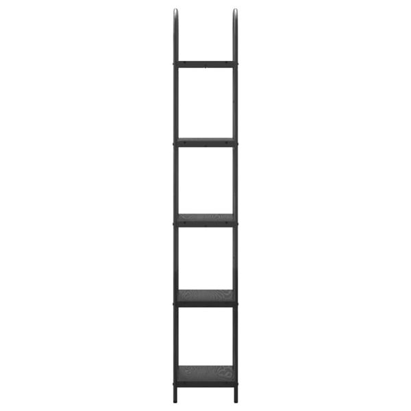 Рафт за книги Черния дъб 40 x 30 x 183 см Инженерно дърво