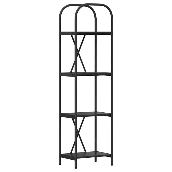 Рафт за книги Черния дъб 40 x 30 x 146 см Инженерно дърво