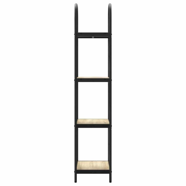 Рафт за книги Сонома дъб 40 x 30 x 146 см Инженерно дърво