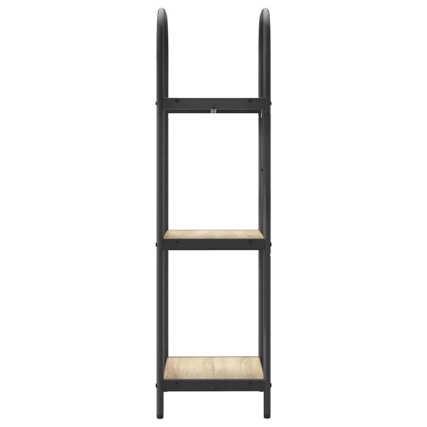 Рафт за книги Сонома дъб 40 x 30 x 109 см Инженерно дърво