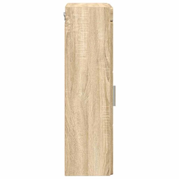 Банен стенен шкаф с рафт TULUM Сонома дъб 37 x 24,5 x 86 см