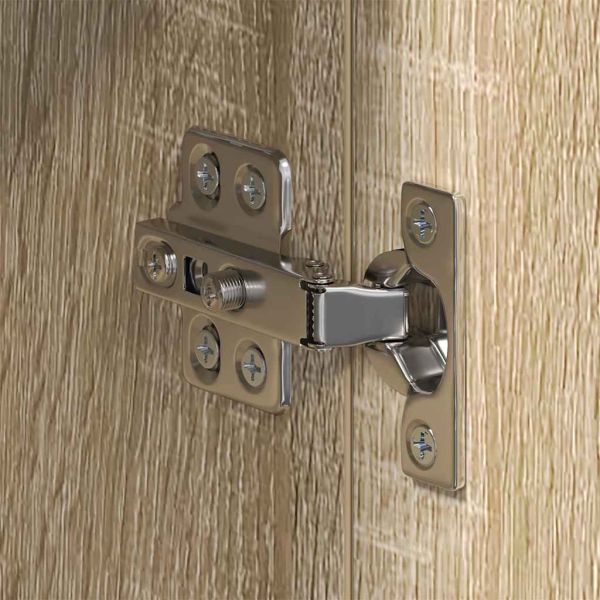 Шкаф с огледало за баня TULUM Сонома дъб 60 x 16,5 x 78 см