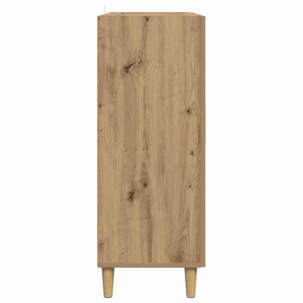 Служебен шкаф Дъб 70 x 34 x 90 см Инженерно дърво