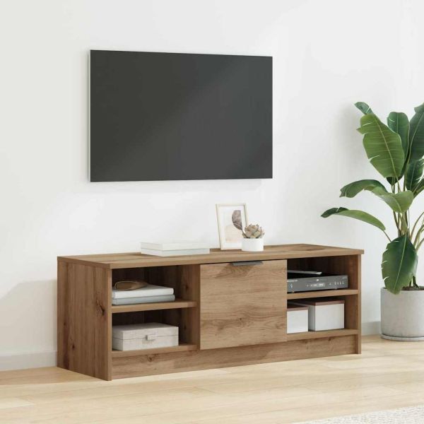 ТВ шкаф Дъб 102 x 35 x 36,5 см Инженерно дърво