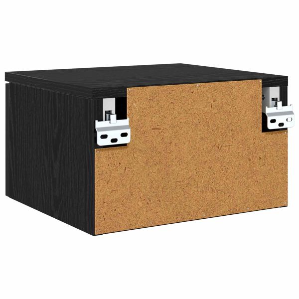 Нощен шкаф Черния дъб 34 x 30 x 20 см Инженерно дърво